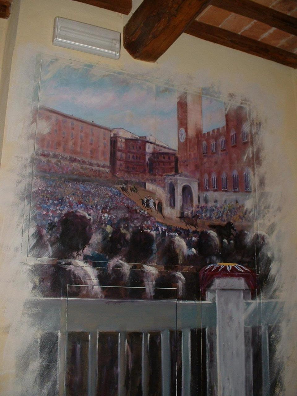 Casa Vacanze Il Campo Siena Bagian luar foto